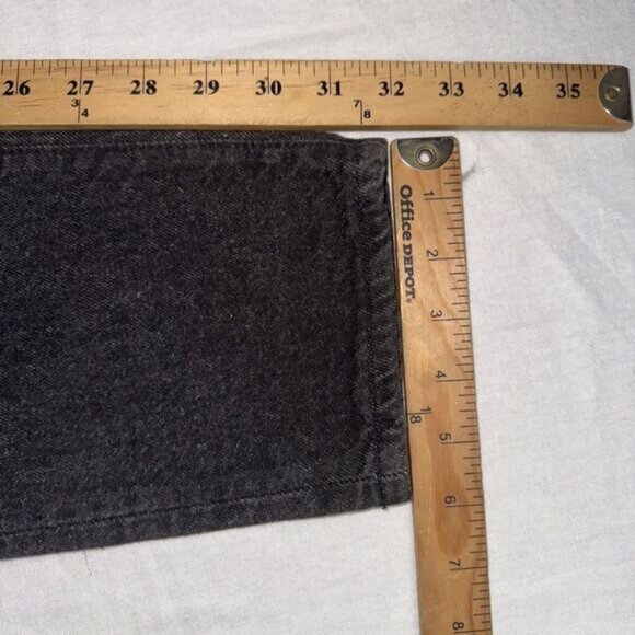 Vintage Levis 501 Mom Jeans Women Sz 9 (24x32) Tapered 17501 0658 USA 90s Black - Picture 8 of 8